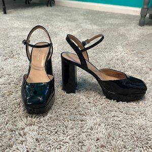 Marc Fisher Black Platforms